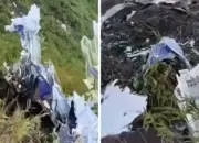 Lewat Jalur Pendakian, Tim SAR Telusuri Serpihan Badan dan Ekor Pesawat IAT di Bulusaraung
