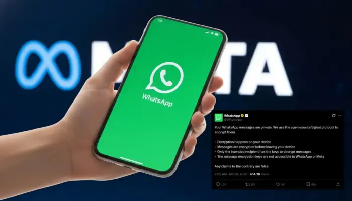 Heboh Tuduhan Intip Chat WhatsApp, Meta Tegas Bantah dan Buka Suara