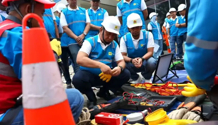 PLN Lampung Perkuat Budaya Kerja Aman dan Andal di Bulan K3 Nasional 2026