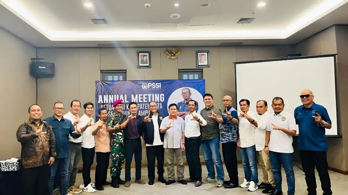 PSSI di Lampung Diminta Libatkan Kepala Daerah & Dunia Usaha untuk Rutin Gelar Kompetisi