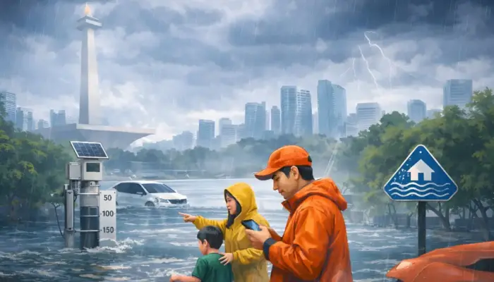 Waspada Banjir Jakarta! 6 Layanan Gratis untuk Pantau Kondisi Air Secara Real-Time