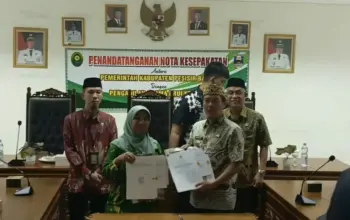 Pemkab Pesisir Barat dan Pengadilan Agama Krui Teken MoU Perlindungan Hak Perempuan dan Anak