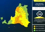 Peringatan Pagi Ini! Cuaca Ekstrem Ancam Banten, Potensi Hujan Deras hingga Angin Kencang