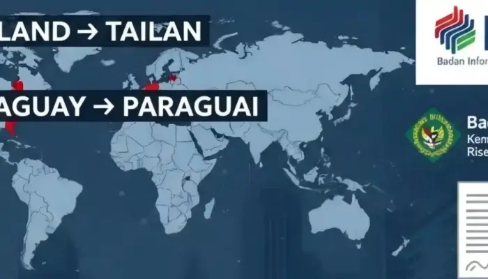 Penulisan “Thailand” Jadi “Tailan” di Peta Indonesia, Ini Penjelasan Resmi Pemerintah