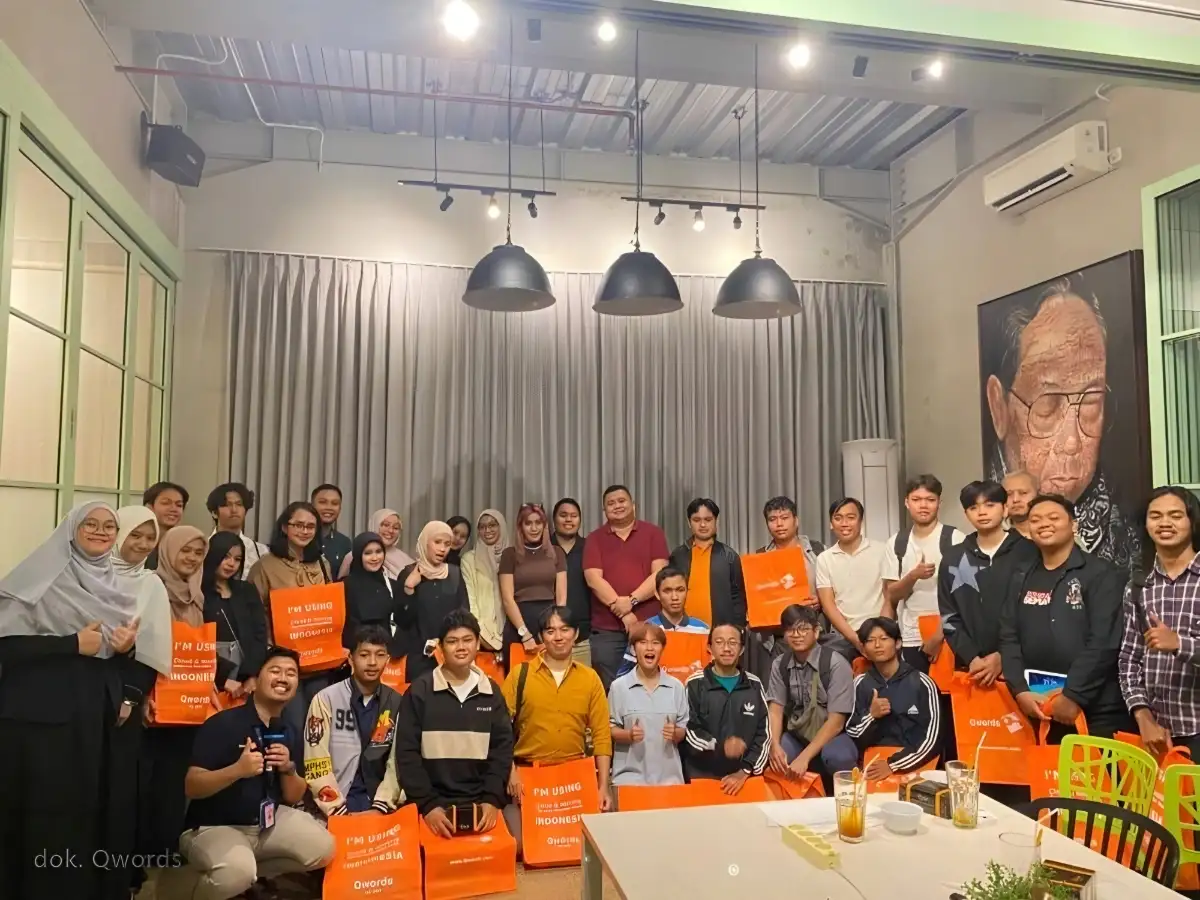 Qwords Srawung Bareng SANDEC & Kakarobot, Dorong Ekosistem Digital Semarang