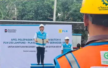 Relawan PLN Lampung Batch 4 Dikirim ke Aceh, Layanan Dijamin Tetap Lancar