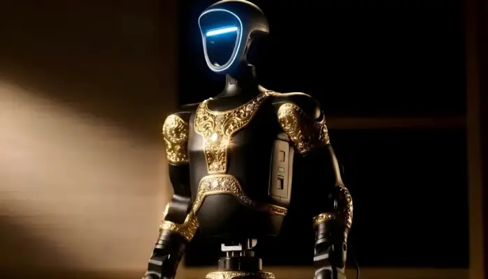 Robot Humanoid Berlapis Emas 24 Karat, Caviar Angkat Robotika ke Level Kemewahan Baru