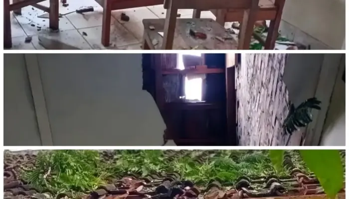 SD Negeri Banteng Pakem Rusak Diterjang Cuaca Ekstrem, Kerugian Ditaksir Rp50 Juta