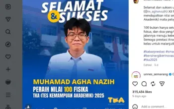 Tanpa Bimbel, Siswa Kudus Raih Nilai 100 Fisika TKA Berkat Bantuan AI 3 Siswa Kudus Raih Nilai 100 Fisika TKA Tanpa Bimbel, Dibantu AI