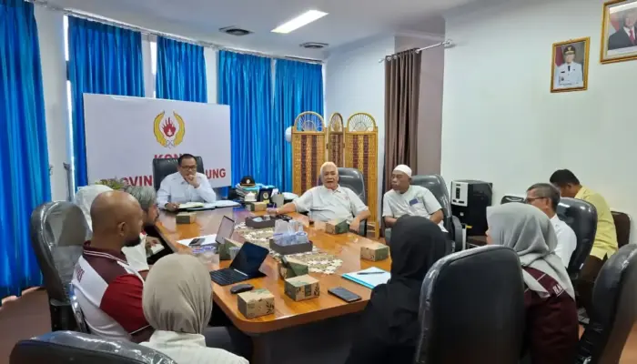 KONI Lampung Seleksi Ketat Atlet PON Beladiri Jilid II di Sulawesi Utara