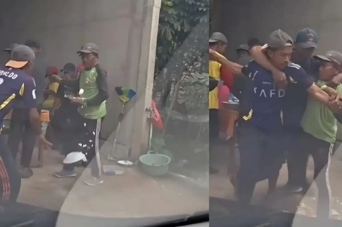 Viral! Candaan Nasi Picu Keributan di Proyek, Piring Terbang Jadi Sorotan