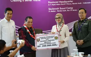 Wagub Lampung Salurkan Bantuan Rp500 Juta untuk Korban Bencana di Aceh