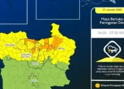 Warga Jabodetabek Diimbau Waspada Hujan Lebat Pagi Ini 15 Waspada! Hujan Lebat Diperkirakan Mengguyur Jabodetabek Pagi Ini Hingga 07.00 WIB