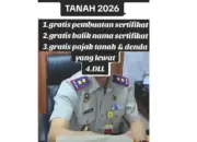 Waspada! Isu Pemutihan Sertifikat Tanah Gratis 2026 Ternyata Hoaks