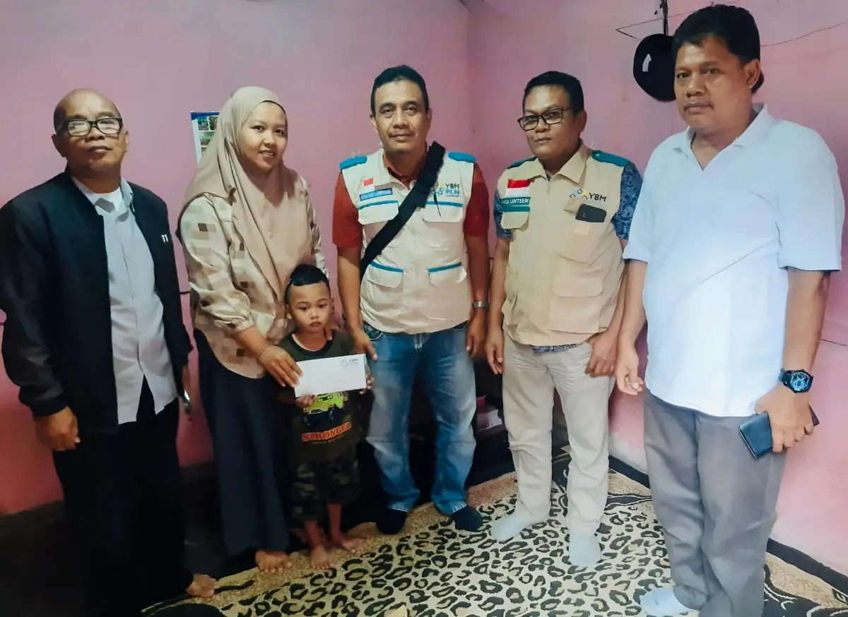 YBM PLN UP3 Tanjungkarang Salurkan Bantuan Pengobatan bagi Warga dengan Jantung Bawaan Kompleks