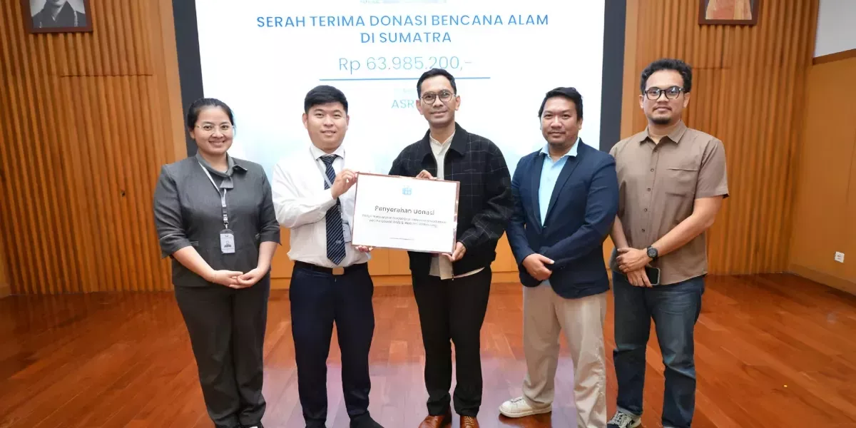 ASRI Salurkan Dukungan Pemulihan Bencana di Sumatra Lewat Yayasan Buddha Tzu Chi Indonesia