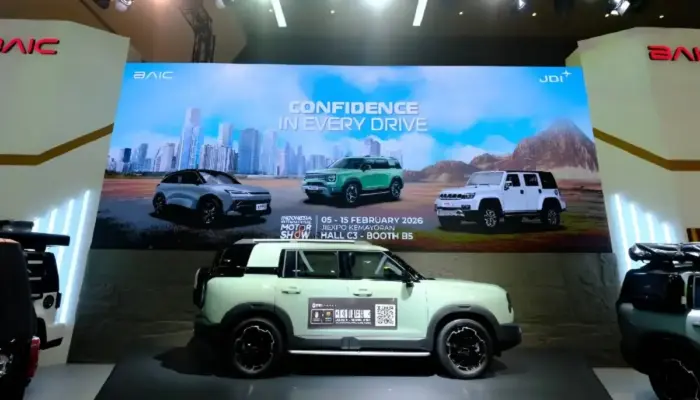 BAIC BJ30 HEV Hadir di IIMS 2026, Ini Tiga Varian yang Ditawarkan