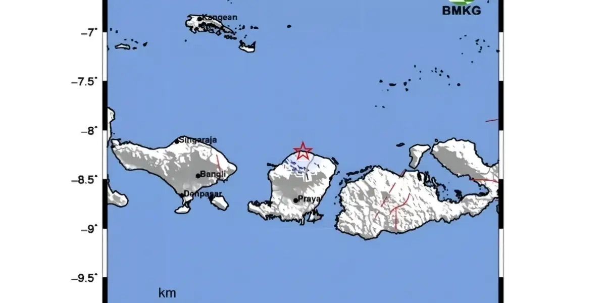 BMKG Laporkan Gempa M3,5 di Lombok Utara, Warga Lombok Timur Ikut Rasakan Guncangan