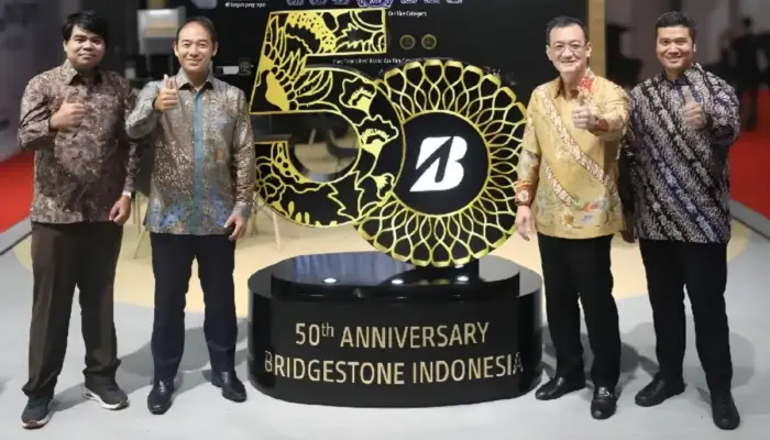 Rayakan 50 Tahun di Indonesia, Bridgestone Tampil di IIMS 2026