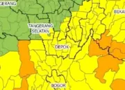 Cuaca DKI Jakarta Hari Ini 22 Februari 2026, Waspada Hujan Lebat Disertai Petir