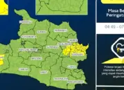 Cuaca Jawa Barat Hari Ini, Hujan Lebat dan Petir Berpotensi Terjadi