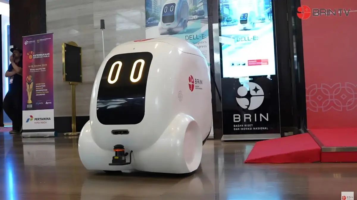 DELL-E: Robot Pengantar Paket BRIN dengan Akses ke Area Terlarang