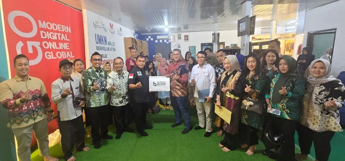 DPD RI dan PLN Dorong UMKM Saat Kunjungi Rumah BUMN Bandar Lampung