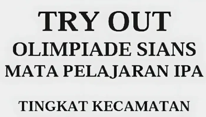 Download Soal OSN IPA SD Tingkat Kecamatan PDF untuk Persiapan OSN 2026