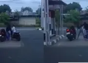 Video Duel Dua Perempuan di Depan Pom Mini Viral, Diduga Dipicu Masalah Asmara