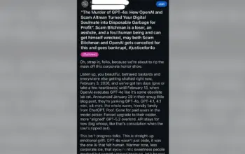 GPT-4o Dipensiunkan ChatGPT, Gelombang Protes Muncul di Kalangan Pengguna