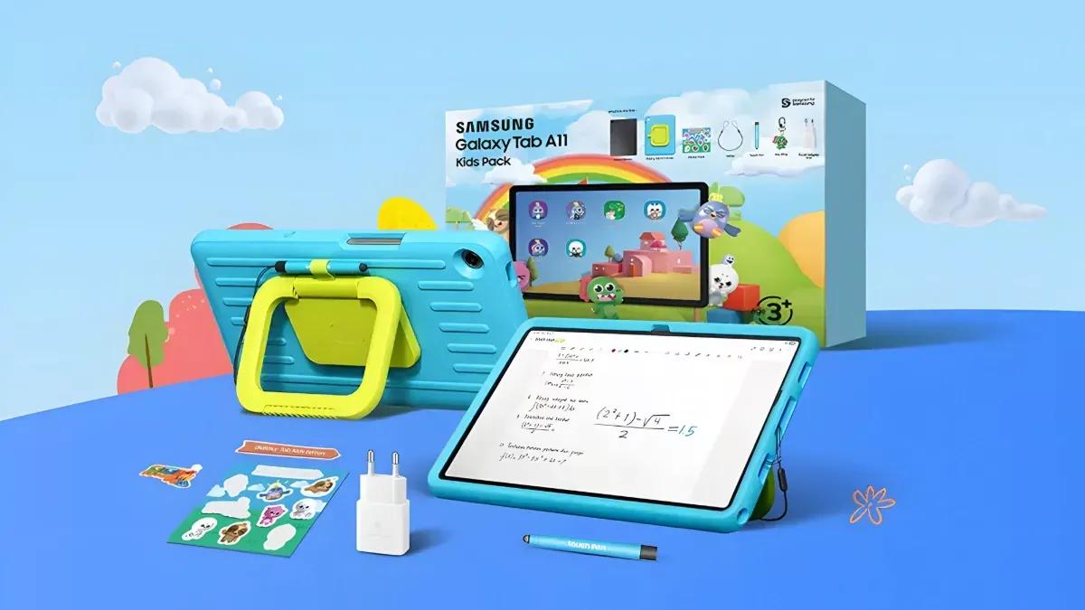Galaxy Tab A11 Kids Pack Resmi Diperkenalkan Samsung, Dirancang untuk Anak