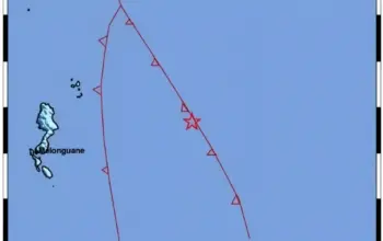 Gempa Magnitudo 5,5 Guncang Tenggara Pulau Karatung, BMKG Pastikan Tidak Berpotensi Tsunami 4 Gempa 5,5 SR Guncang Tenggara Pulau Karatung, BMKG Tegaskan Tidak Ada Potensi Tsunami