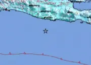Gempa 6,4 SR Guncang Laut Selatan Pacitan, Intip Pusat Gempa Terbaru Hari Ini