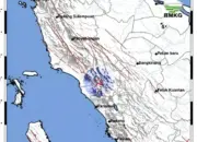 Gempa Terbaru Goyang Pasaman, Getarannya Terasa Sampai Bukittinggi