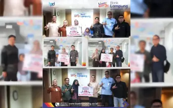 Bank Lampung Serahkan Grand Prize Rp200 Juta Undian Simpeda Lokal 9 Grand Prize Undian Simpeda Lokal Resmi Diserahkan oleh Bank Lampung