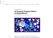 Riset Harvard Ungkap Paradoks Produktivitas: AI di Kantor Bikin Karyawan Makin Sibuk dan Stres