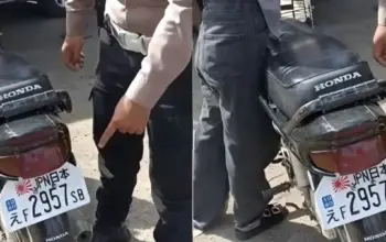 Heboh Pelat Nomor Ala Jepang di Purwakarta, Pengakuan Pemiliknya Bikin Netizen Ketawa
