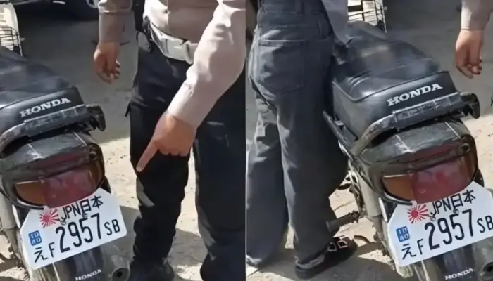 Viral Pelat Nomor Ala Tokyo di Purwakarta, Jawaban “Dari Pamanukan” Bikin Netizen Ngakak