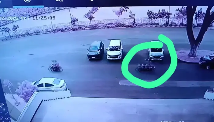 Motor Wartawan Pemprov Lampung Raib di Parkiran Balai Keratun, Terekam CCTV dalam Hitungan Detik