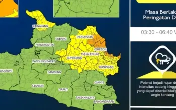 Hujan Lebat Disertai Petir Terjang Jawa Barat Hari Ini, Potensi Meluas ke Karawang