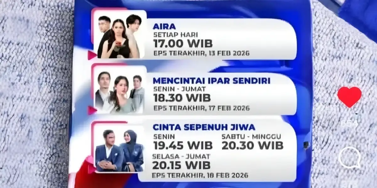 Jelang Ramadan 2026, RCTI Rombak Jadwal Sinetron: Tiga Tamat, Empat Judul Baru Hadir