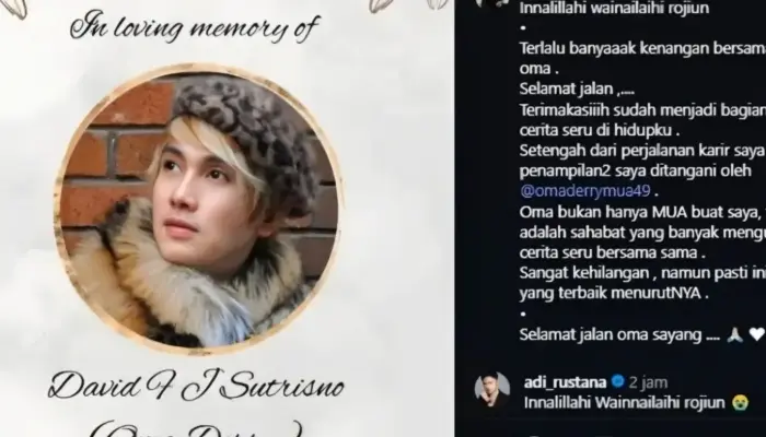 Melly Goeslaw Berduka, Penata Rias Legendaris Oma Derry Meninggal Dunia