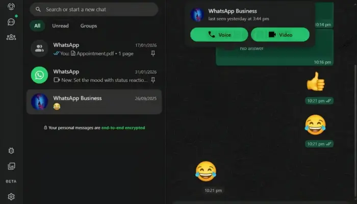 Akhirnya! WhatsApp Web Kini Bisa Telepon dan Video Call Tanpa Instal Aplikasi
