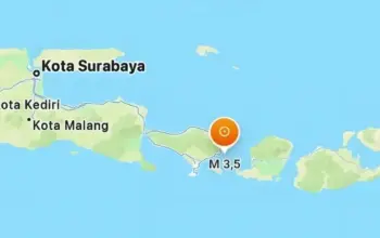Gempa Magnitudo 3,5 Guncang Karangasem Bali, Getaran Terasa Warga 3 Karangasem Diguncang Gempa M3,5, Warga Rasakan Getaran
