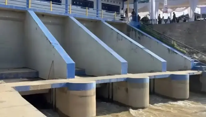 Kementerian PU Sukses Uji Coba Pengaliran Air di Daerah Irigasi Jambo Aye, Aceh