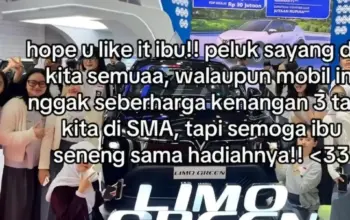 Kisah Haru Siswa SMA Nabung 3 Tahun Demi Belikan Mobil untuk Bu Ismi