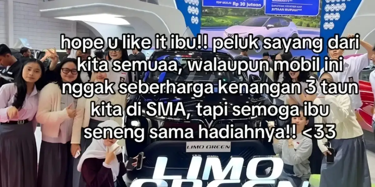 Kisah Haru Siswa SMA Nabung 3 Tahun Demi Belikan Mobil untuk Bu Ismi