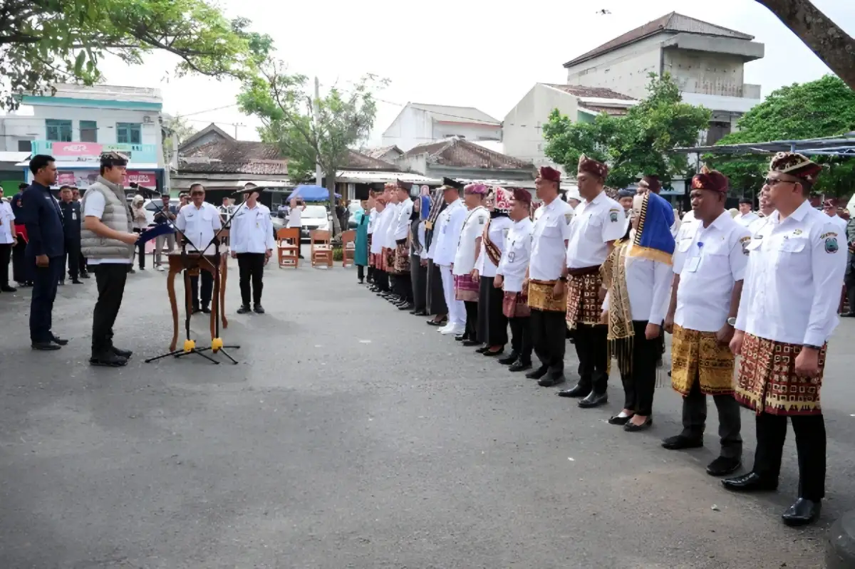 Lantik 22 Pejabat di Pasar Inpres, Bupati Lampung Selatan Tekankan Pemahaman Realitas dan Pengelolaan Anggaran
