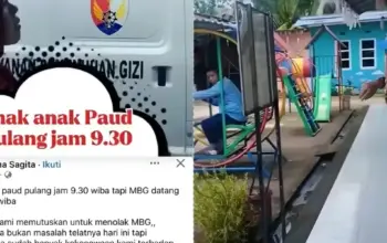MBG Ditolak PAUD, Diduga Datang Telat 90 Menit, Anak-anak Sudah Pulang