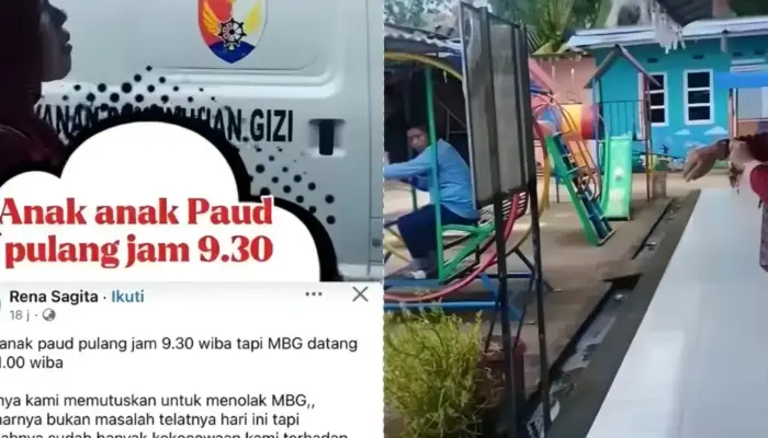 PAUD Tolak MBG, Diduga Datang Terlambat dan Kualitas Menu Disorot